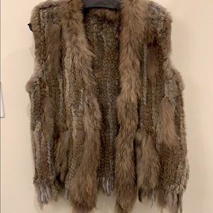 Fabulous Fur Vest! Size large perfect for fall!